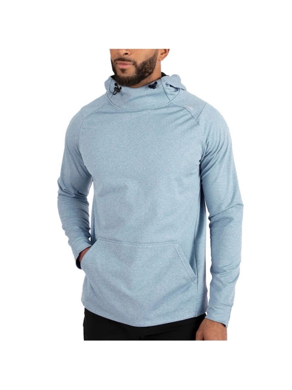 UNRL Crossover Hoodie II in Blue gray mens size small